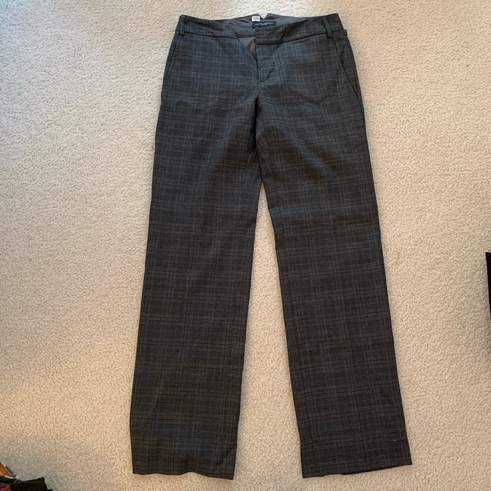 Striped Banana Republic Dress Pants
